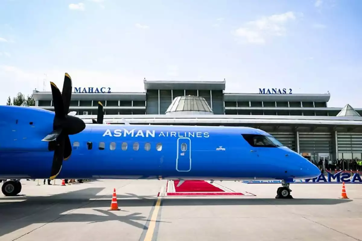 Kyrgyzstan's Asman Airlines Launches First Direct Flight to Tajikistan’s Khujand