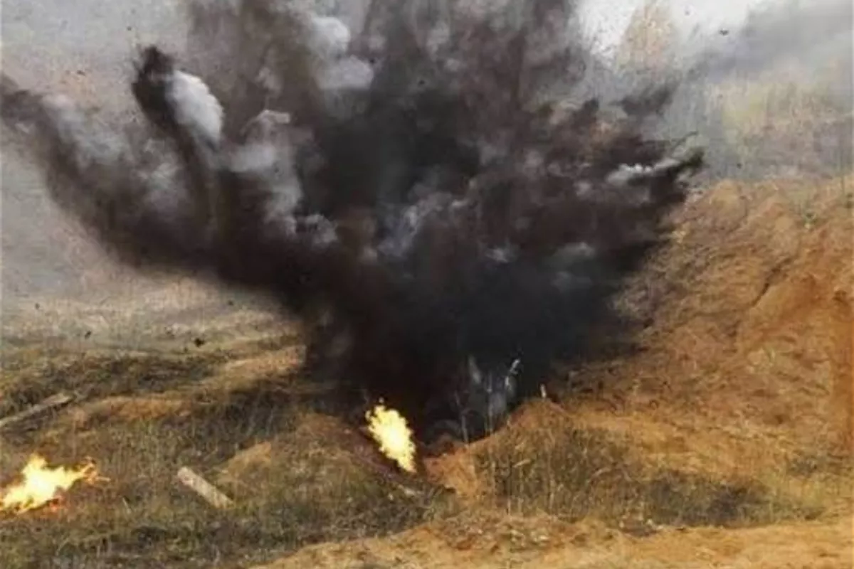 Tractor Hits Mine in Azerbaijan’s Lachin
