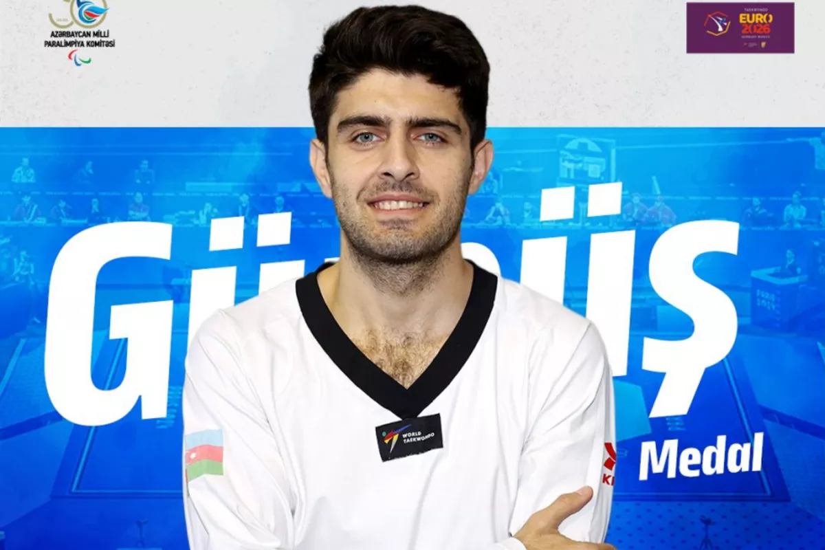 Azerbaijani Para-Taekwondo Athlete Wins Silver at European Championship