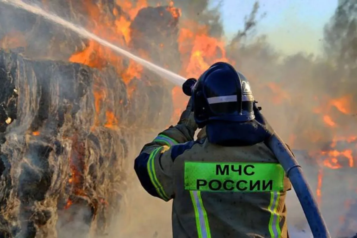 Drone Attack Sparks Massive Fire at Russian Chemical Plant