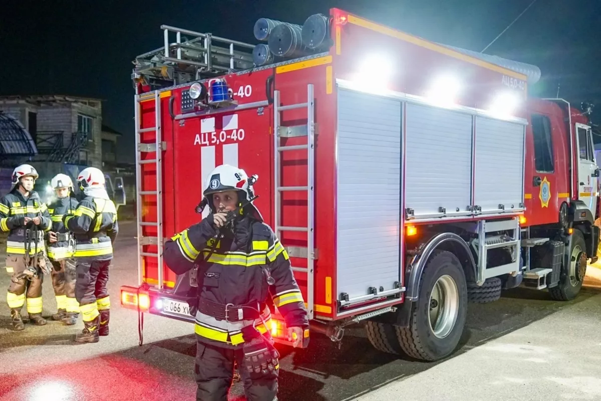 Deadly Blaze in Kazakhstan Claims Lives of Three Kids - VIDEO