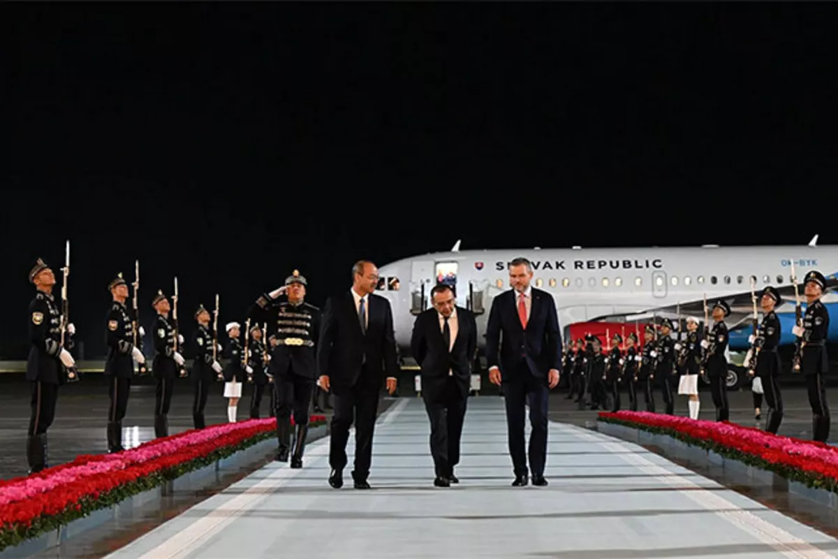 Uzbekistan Welcomes Slovak President on Working Visit