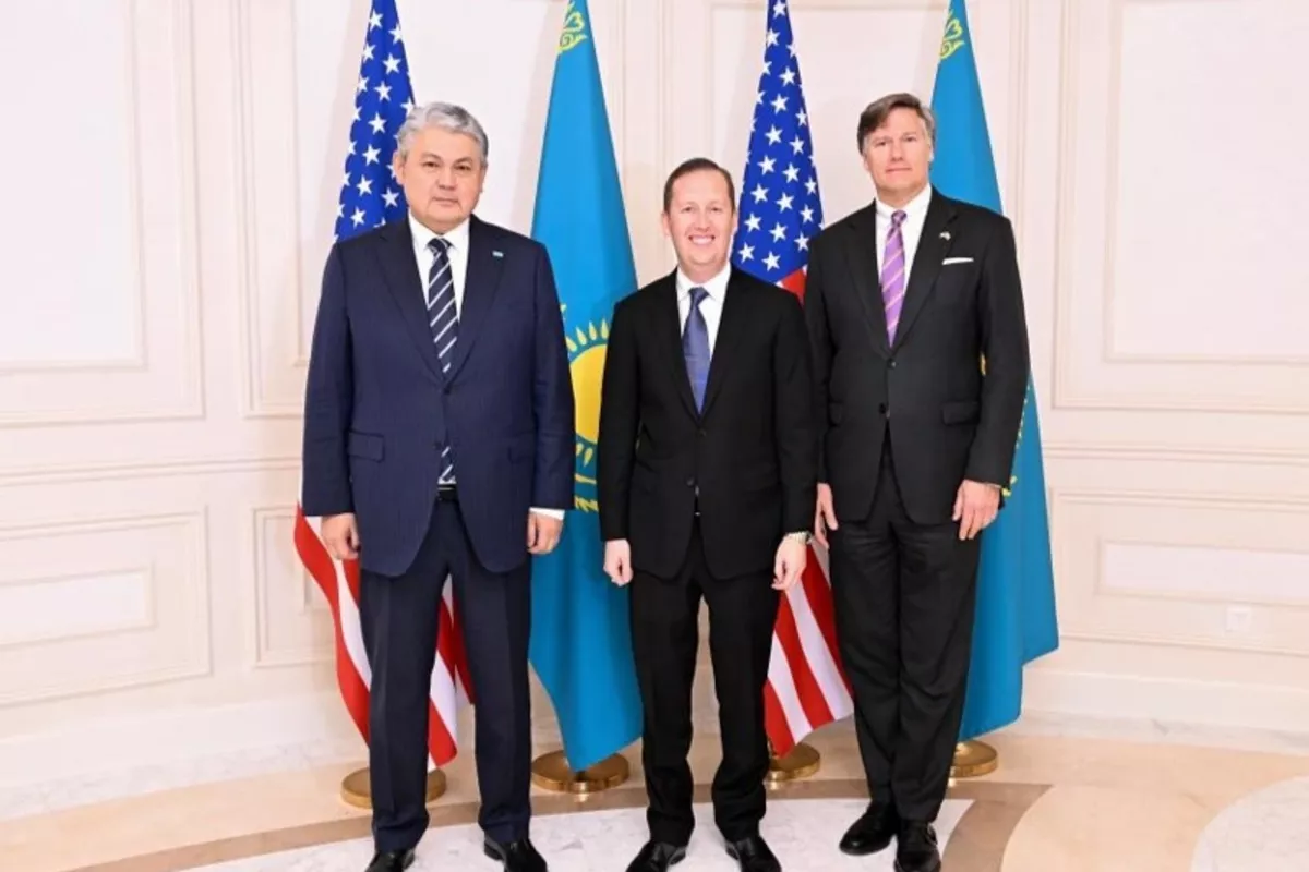 Kazakhstan, US Boost Ties with Focus on Innovation and AI