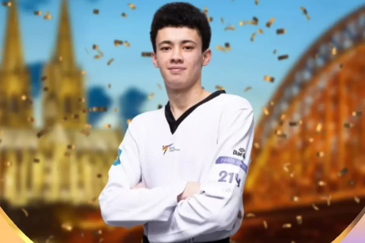Kazakh Taekwondoka Bags First Gold at 2025 FISU World University Games
