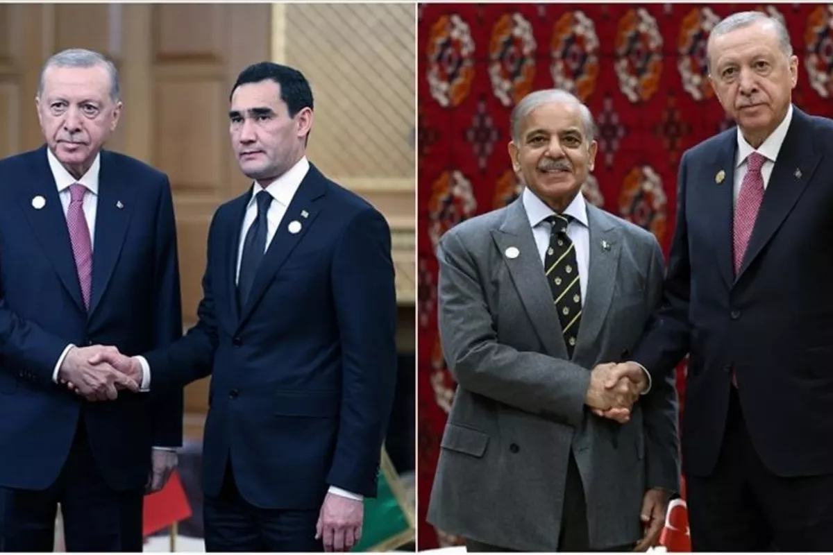 Erdogan Holds Talks with World Leaders in Ashgabat