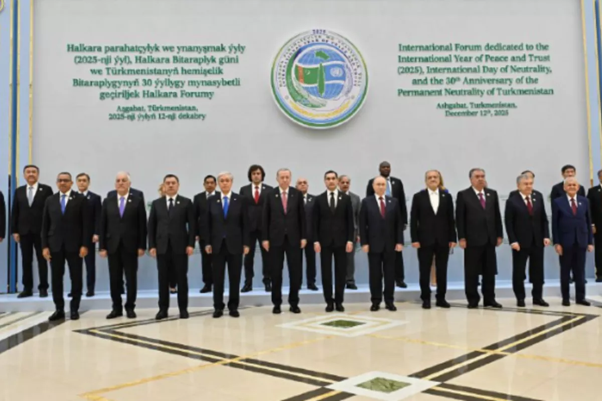 Georgian PM Joins Putin at Neutrality Anniversary Forum in Ashgabat