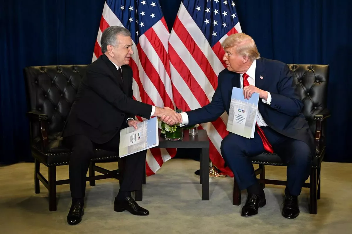 Uzbek, US Leaders Discuss Strengthening Strategic Partnership