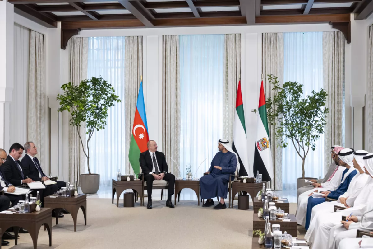 Azerbaijan, UAE Praise High Level of Bilateral Political Relations