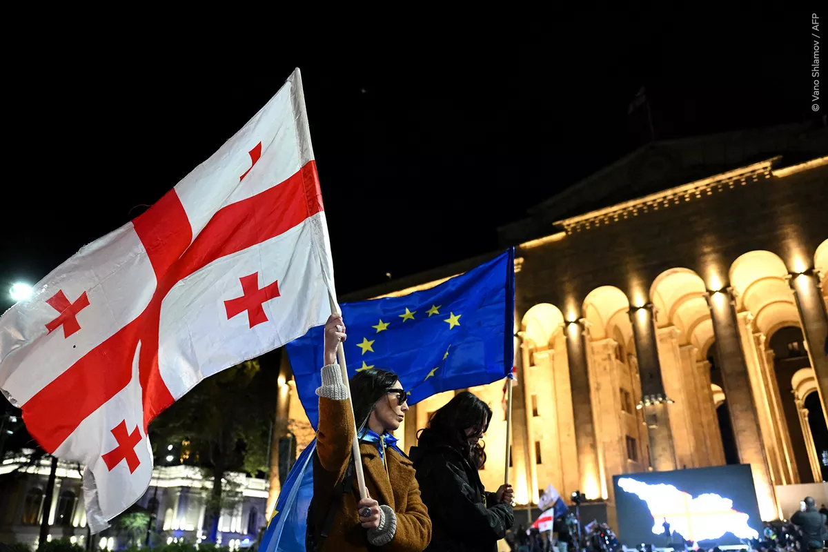 Georgian Opposition Calls for Peaceful Revolution on Local Election Day