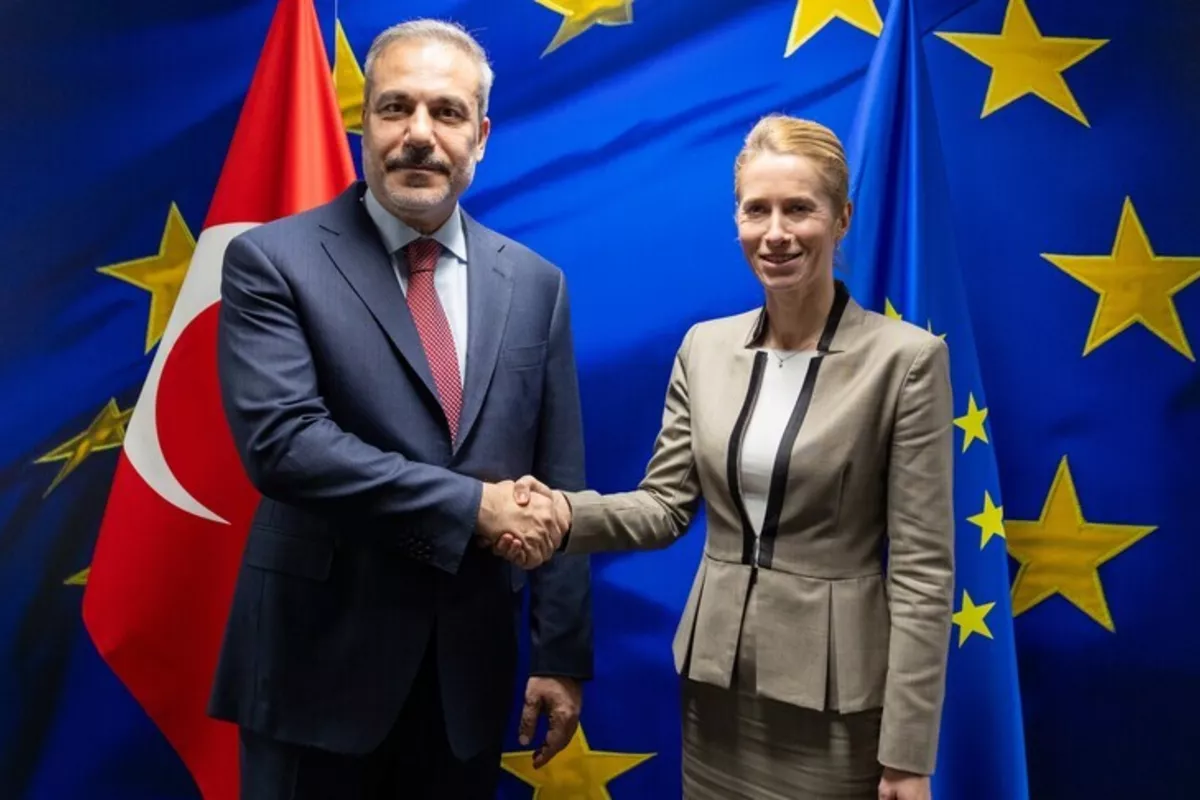 EU's Kallas and Turkish FM Hold Talks on US-Iran Ceasefire