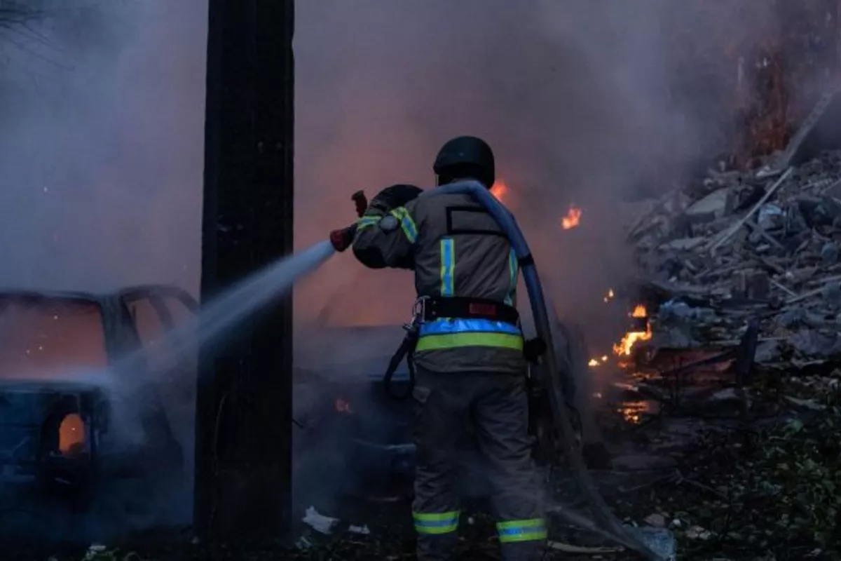 Russian Drone and Missile Strikes Hit Homes in Ukraine's Sumy, Kharkiv