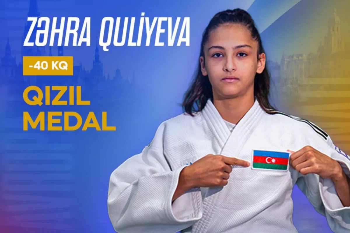 Azerbaijani Junior Female Judoka Becomes European Champion