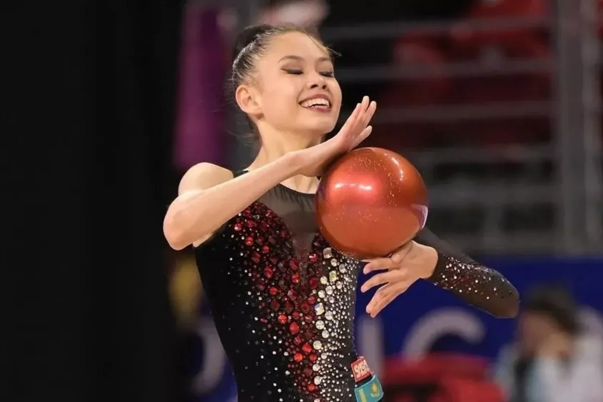 Gymnast From Kazakhstan Wins Historic Gold at Junior World Championships in Bulgaria
