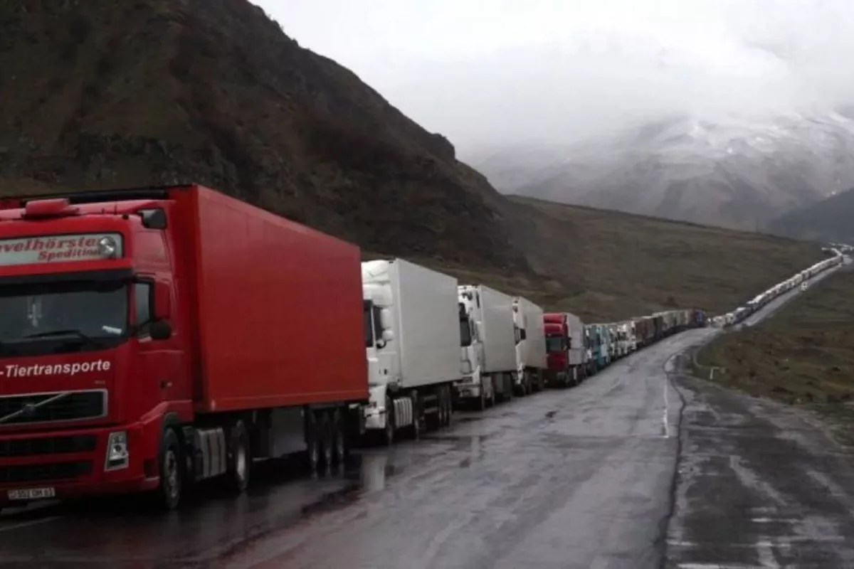 Armenian Freight Halted at Upper Lars as Russia Enforces Import Restrictions