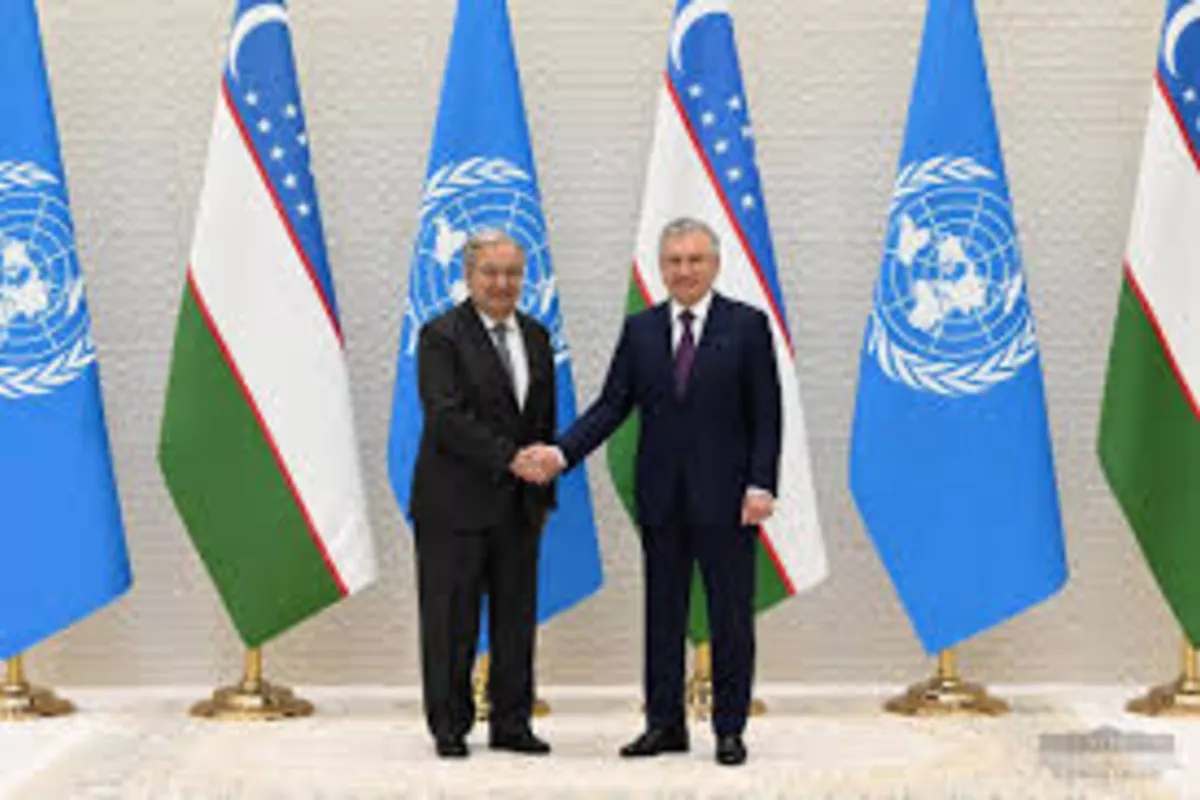 Key Talks Between Uzbek Leader, UN Secretary-General Spotlight Global and Regional Challenges