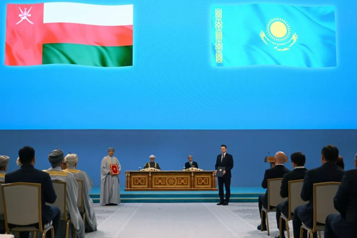 Kazakhstan, Oman Sign Eight Agreements During Sultan’s Visit