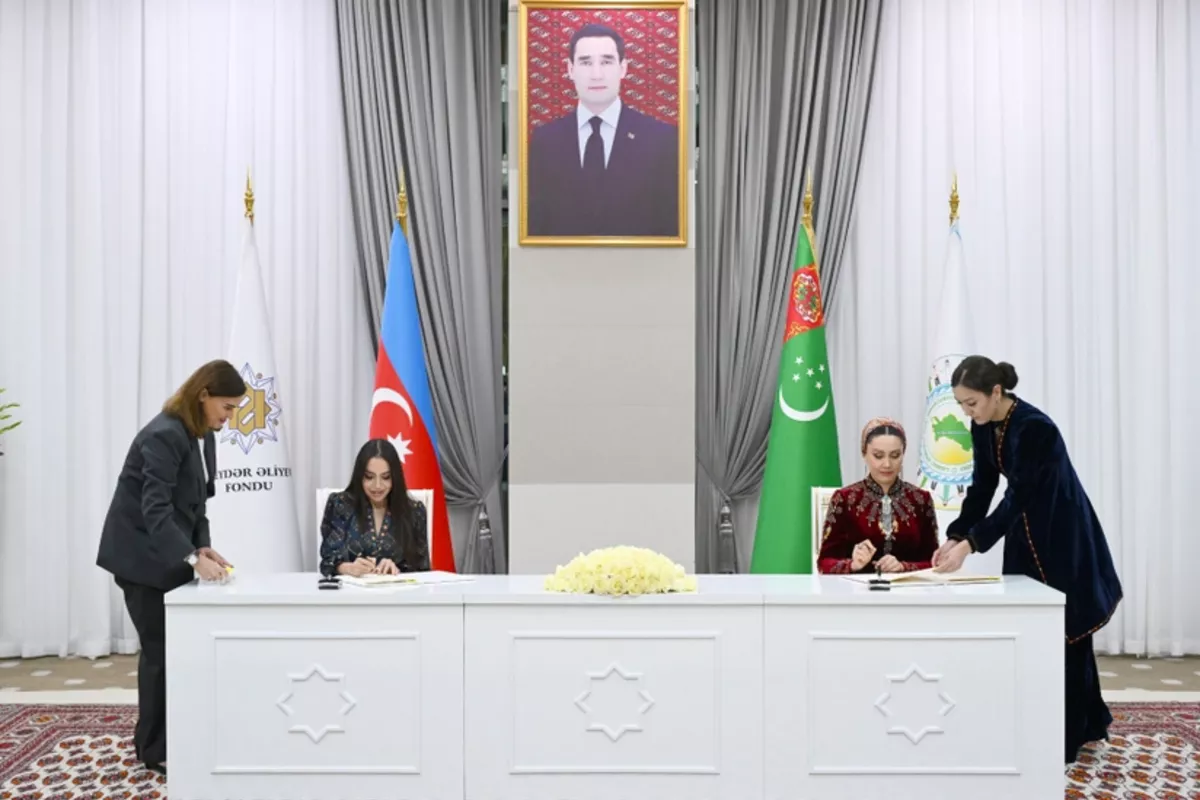 Azerbaijani, Turkmen Charity Foundations Sign MoU on Projects