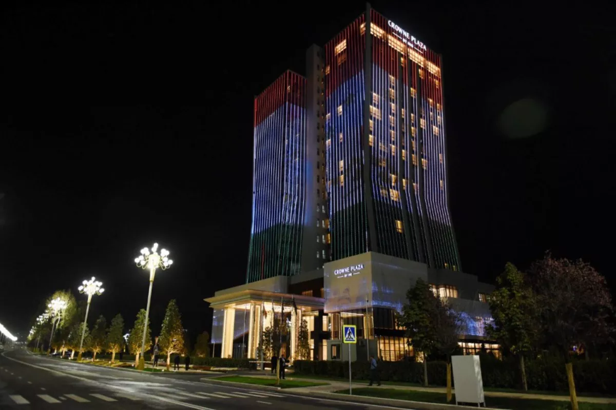 Tajik President Unveils Five-Star Crowne Plaza in Dushanbe