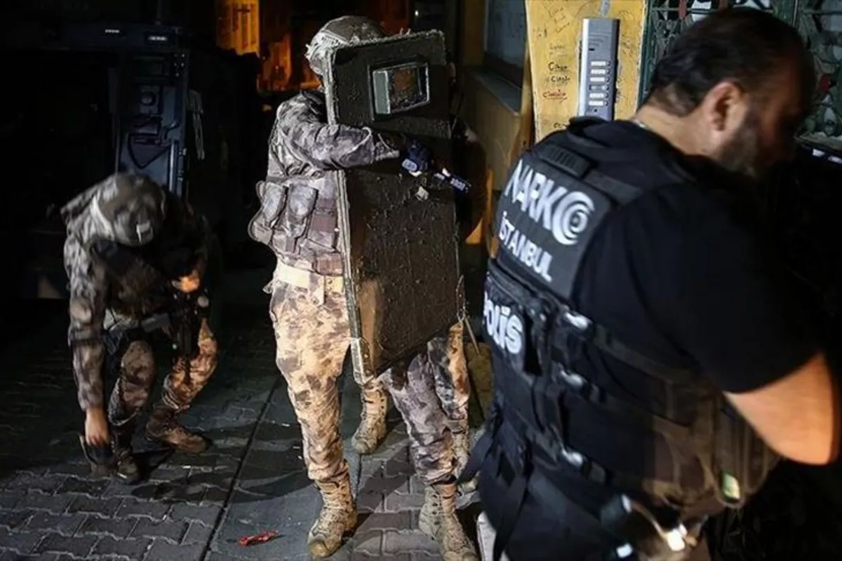 Türkiye Detains 346 in Major Anti-Drug Raids
