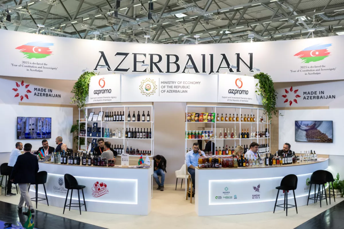 Azerbaijani Companies Showcase Products at Exhibition in Germany