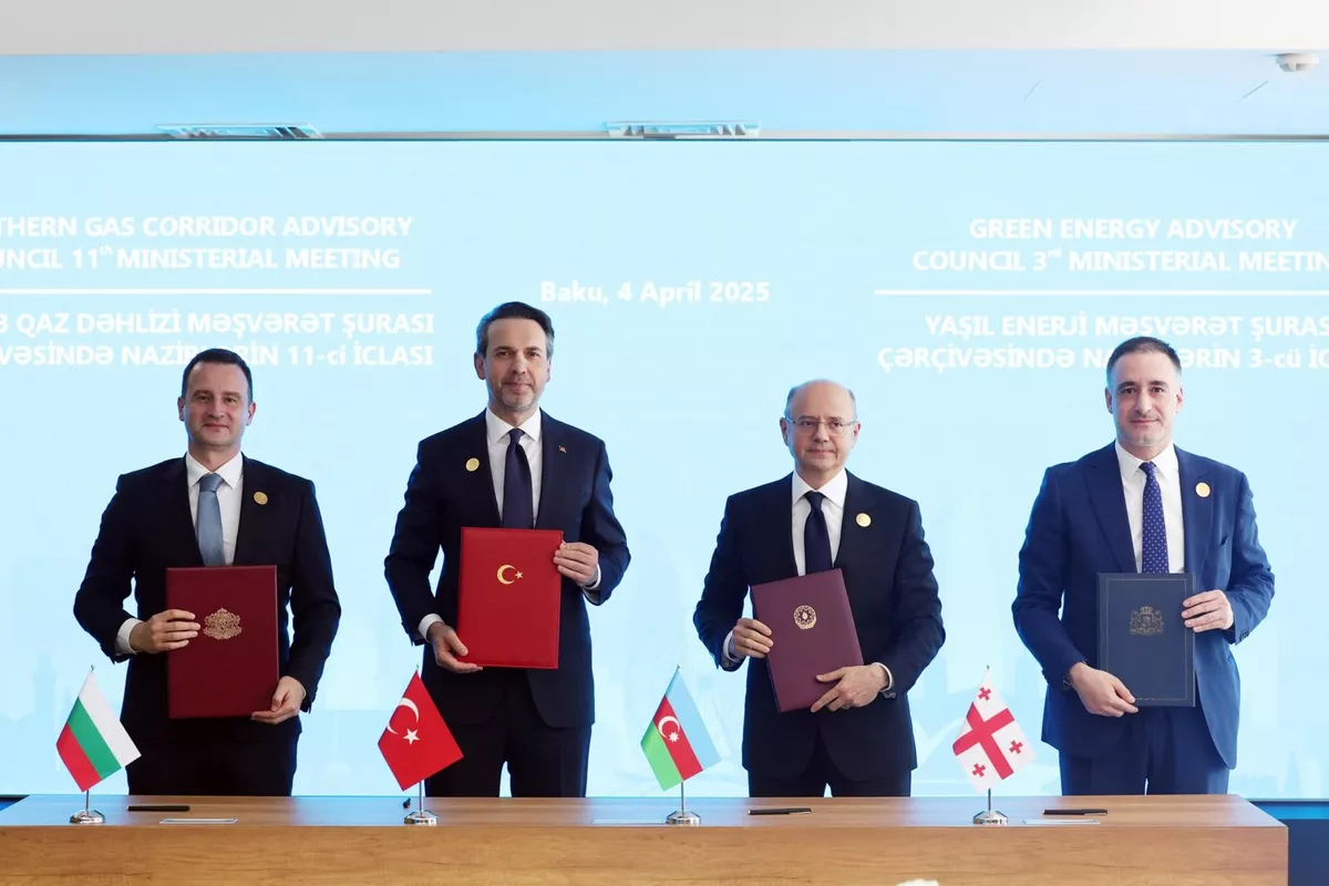 Azerbaijan-Georgia-Türkiye-Bulgaria Energy Project Could Expand to Central Asia: Minister