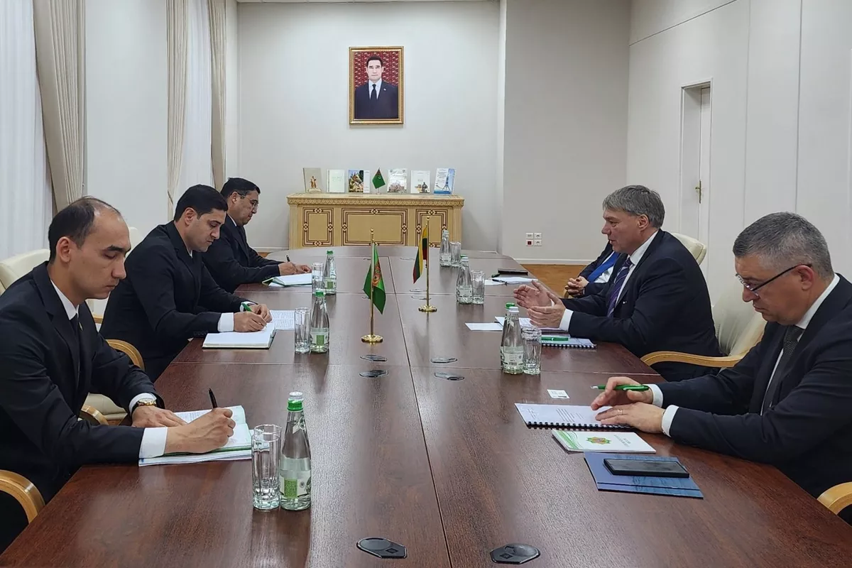 Turkmenistan, Lithuania Explore Central Asia-EU Transport Ties