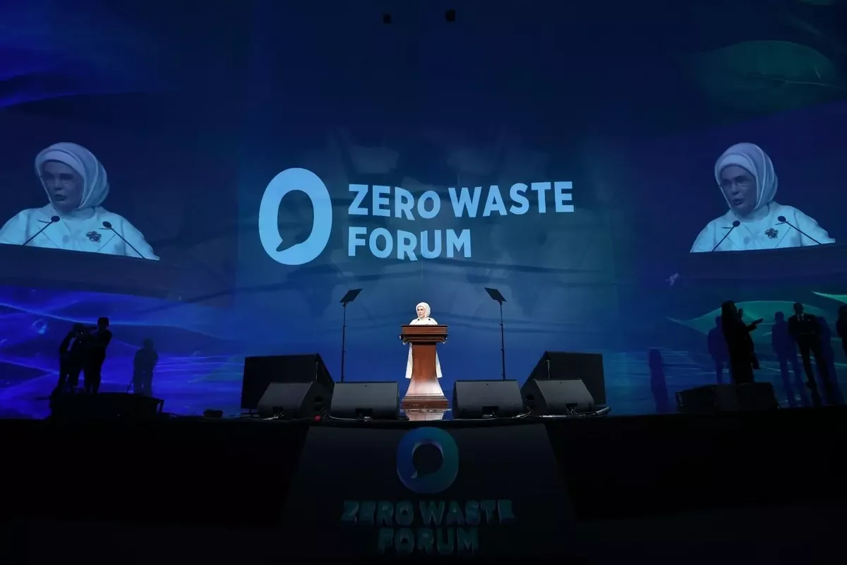 Turkish First Lady Highlights Zero Waste To Fight Climate Change