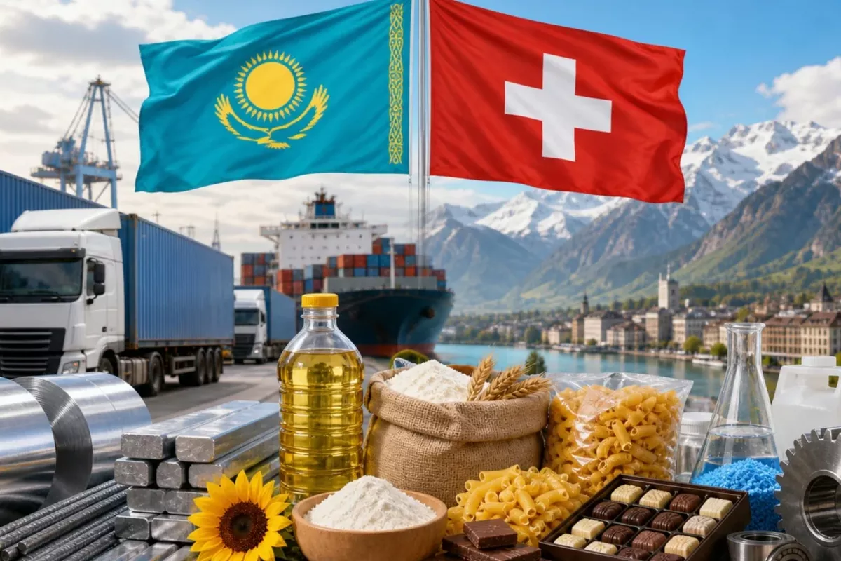Kazakhstan Targets 30 New Export Opportunities in Switzerland
