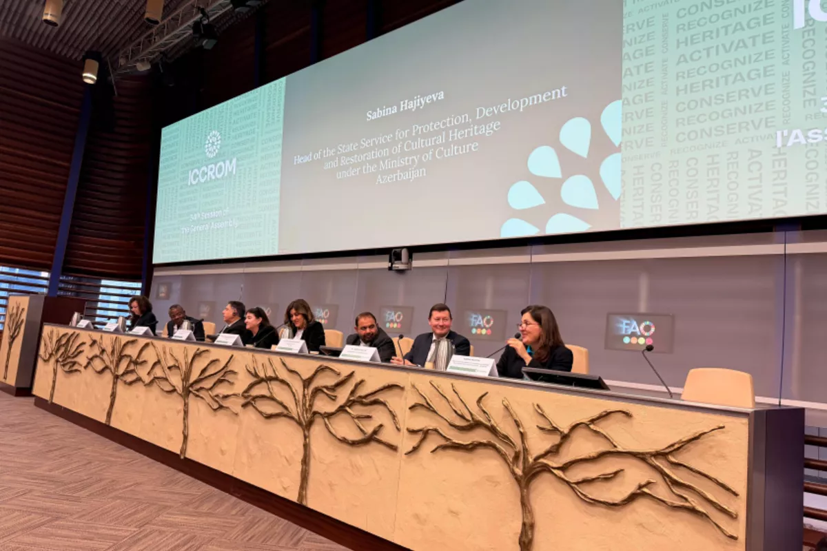 Azerbaijan Attends 34th ICCROM General Assembly