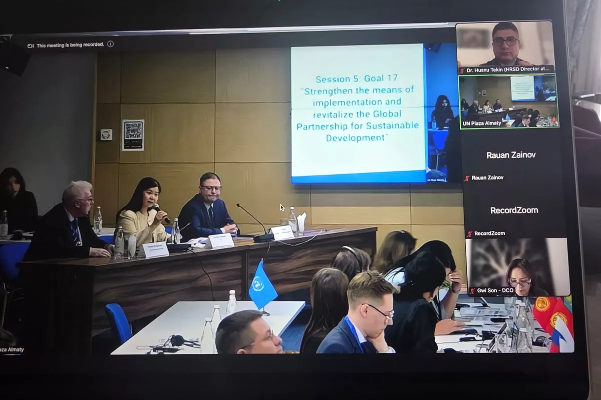 ECO Secretariat Participates in 9th North and Central Asia SDG Forum in Almaty