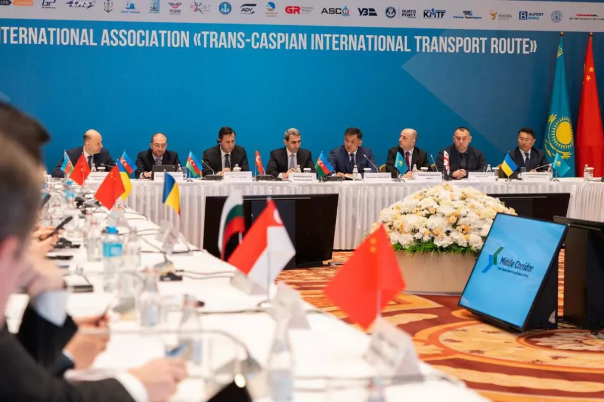 Azerbaijan and Kazakhstan Forge Deals to Enhance Trans-Caspian Corridor