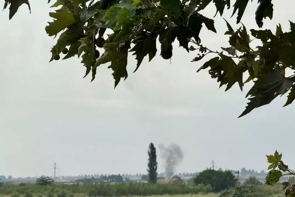 Ammunition Depot Fire Triggers Mass Evacuation in Azerbaijan's Goranboy