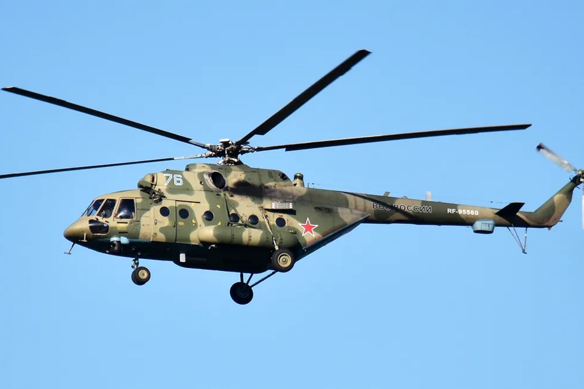 Russian Military Helicopter Crashes, All Crew Dead