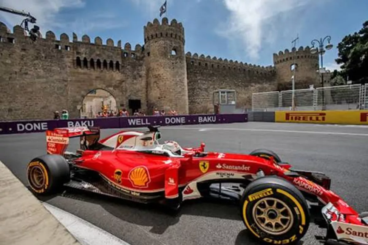 Mercedes’ Russell Leads Opening Practice at Azerbaijan Grand Prix