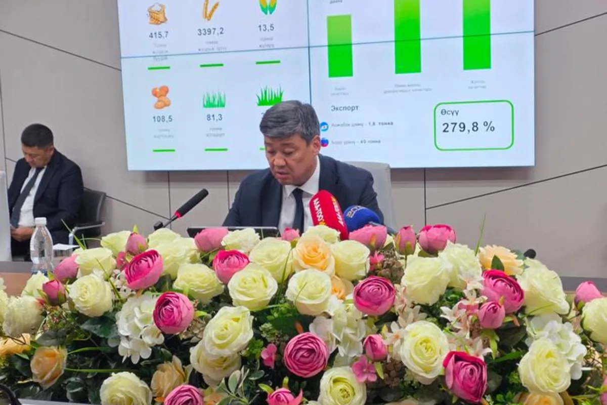 Agriculture Minister: Kyrgyzstan’s Agricultural Output Surges
