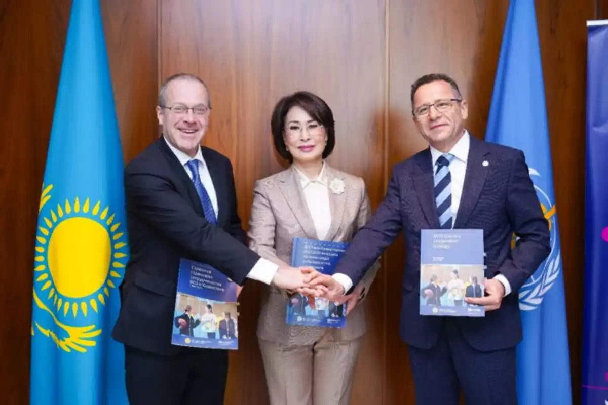 Kazakhstan and WHO Sign Cooperation Strategy to Achieve SDGs by 2030