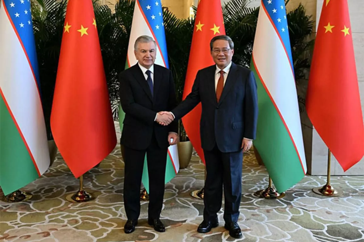 Uzbek President, Chinese Top Official Discuss Expanding Trade, Investment, and Cooperation