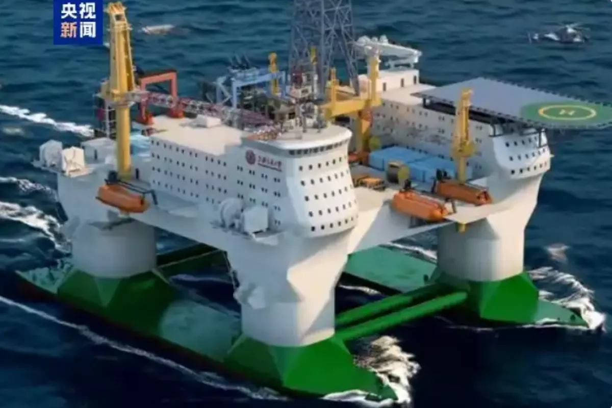 China Builds World’s First Floating Island for Deep-Sea Exploration