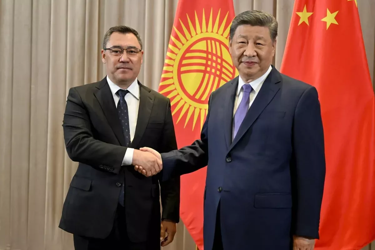 Kyrgyz President Holds Talks with Chinese Counterpart