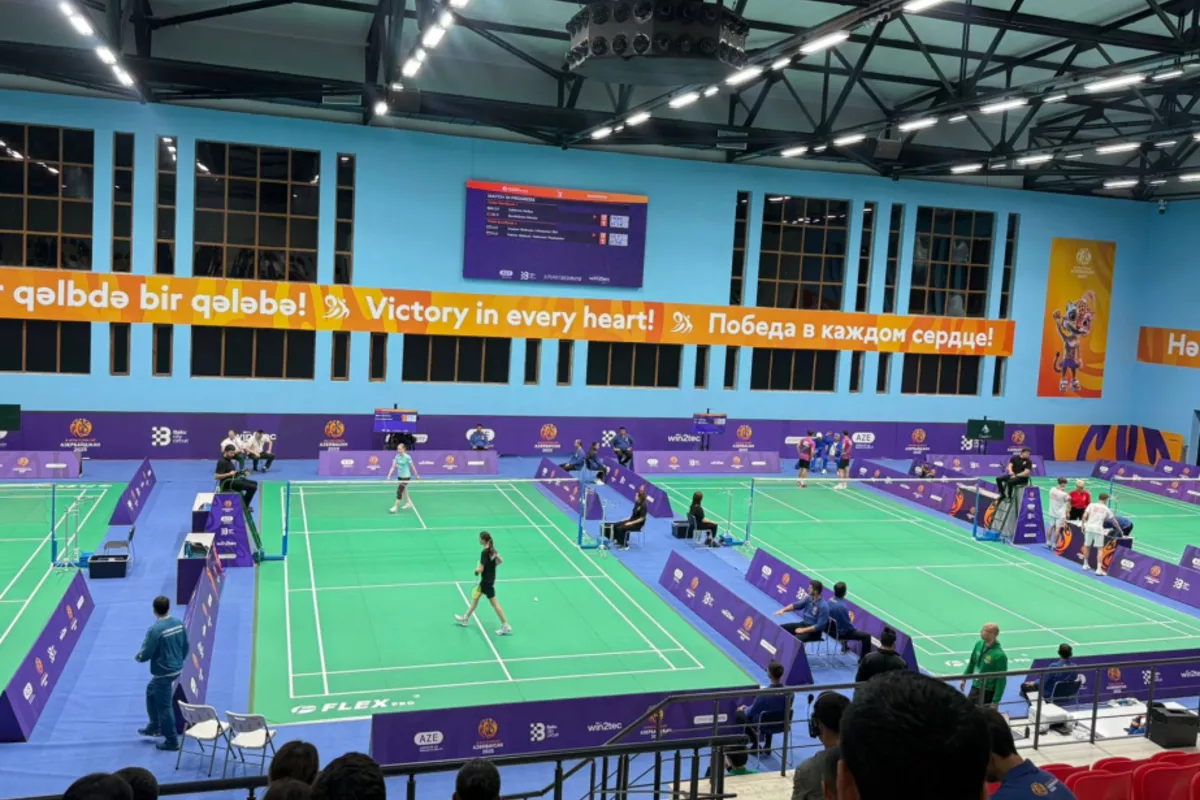 Azerbaijani Badminton Team Secures 3rd Place at CIS Games