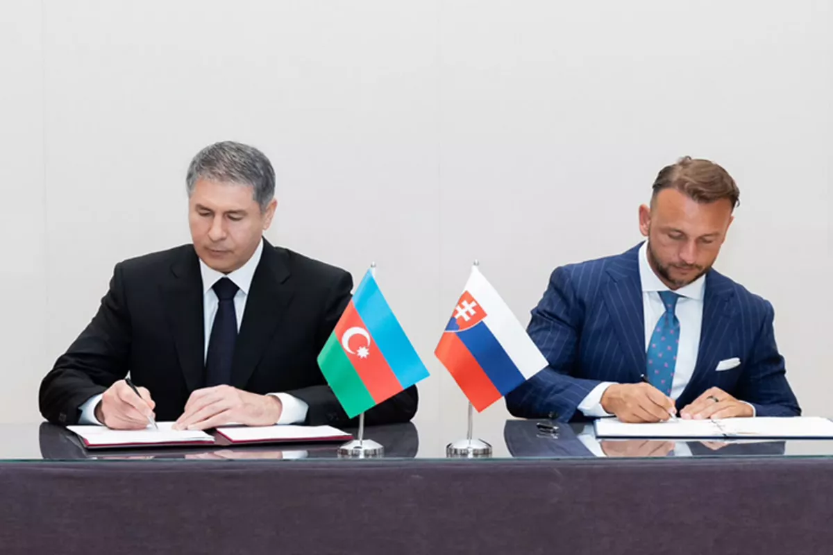 Azerbaijan, Slovakia Sign Security Cooperation Memorandum to Strengthen Law Enforcement Ties