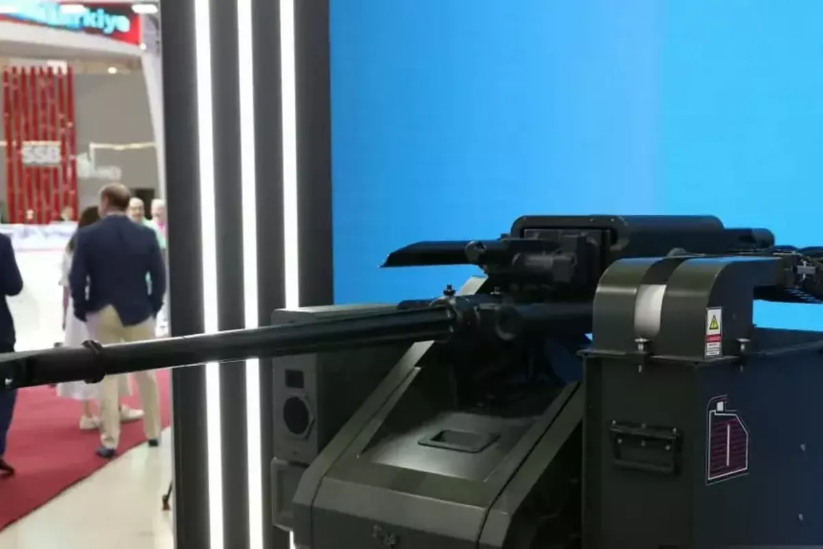 CANİK M3 FALCON Heavy Machine Gun Debuts at Azerbaijan International Defense Exhibition