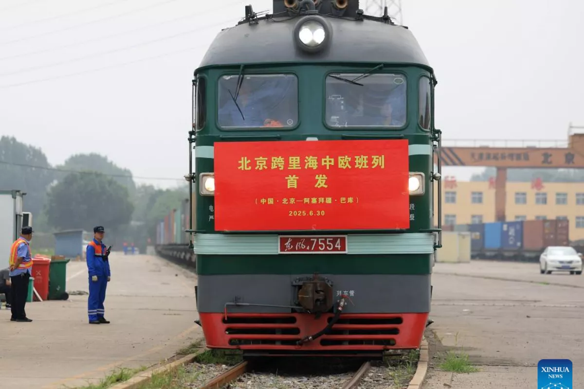 China Launches Freight Train Connecting Beijing to Baku, Azerbaijan