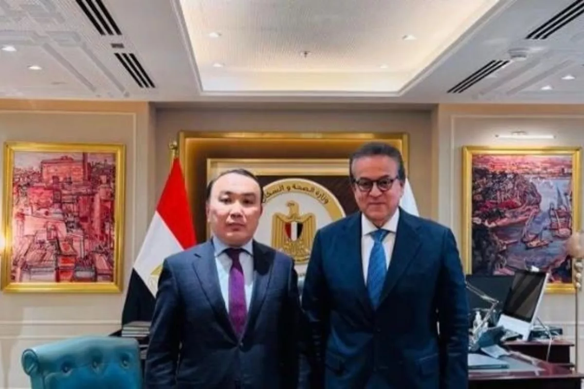 Kazakhstan, Egypt Eye New Healthcare Cooperation After Talks