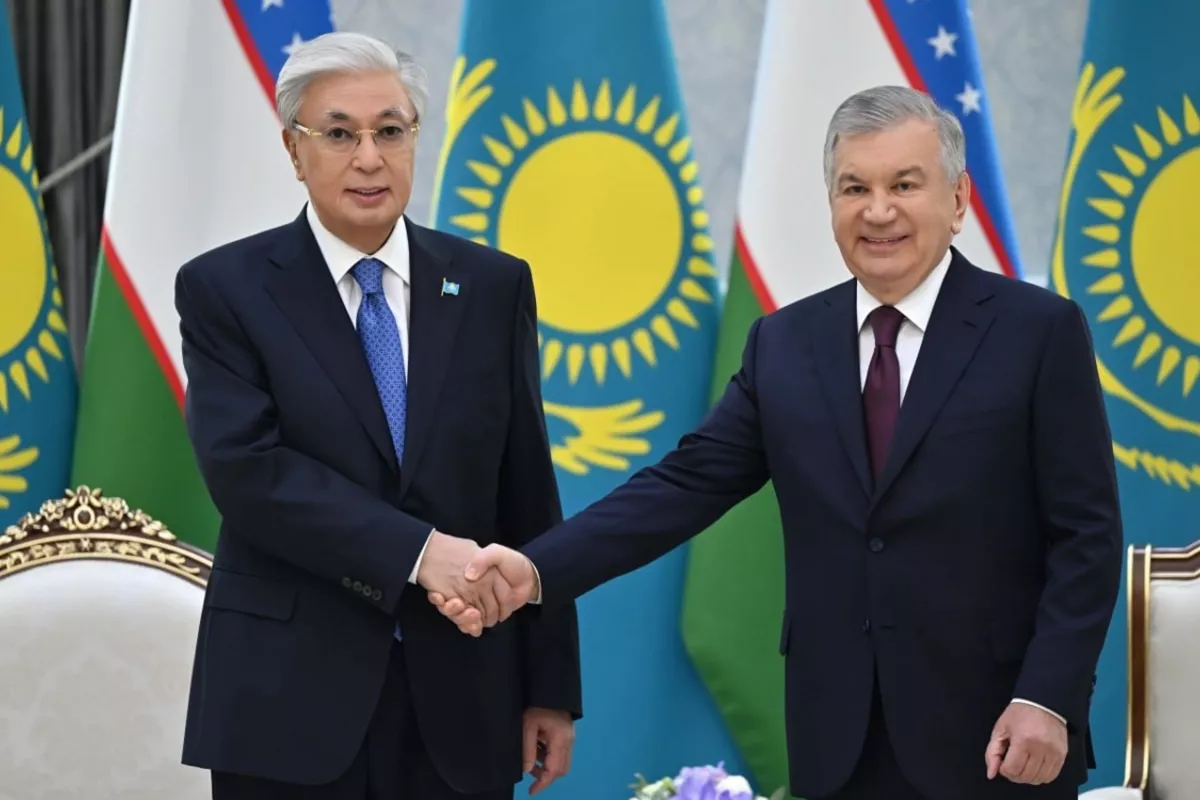 Kazakh President Thanks Uzbek Counterpart for Warm Hospitality