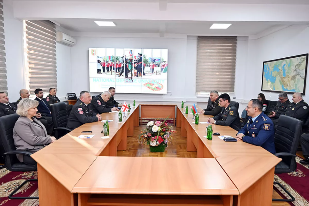 Azerbaijan, Georgia Discuss Defense Education Cooperation