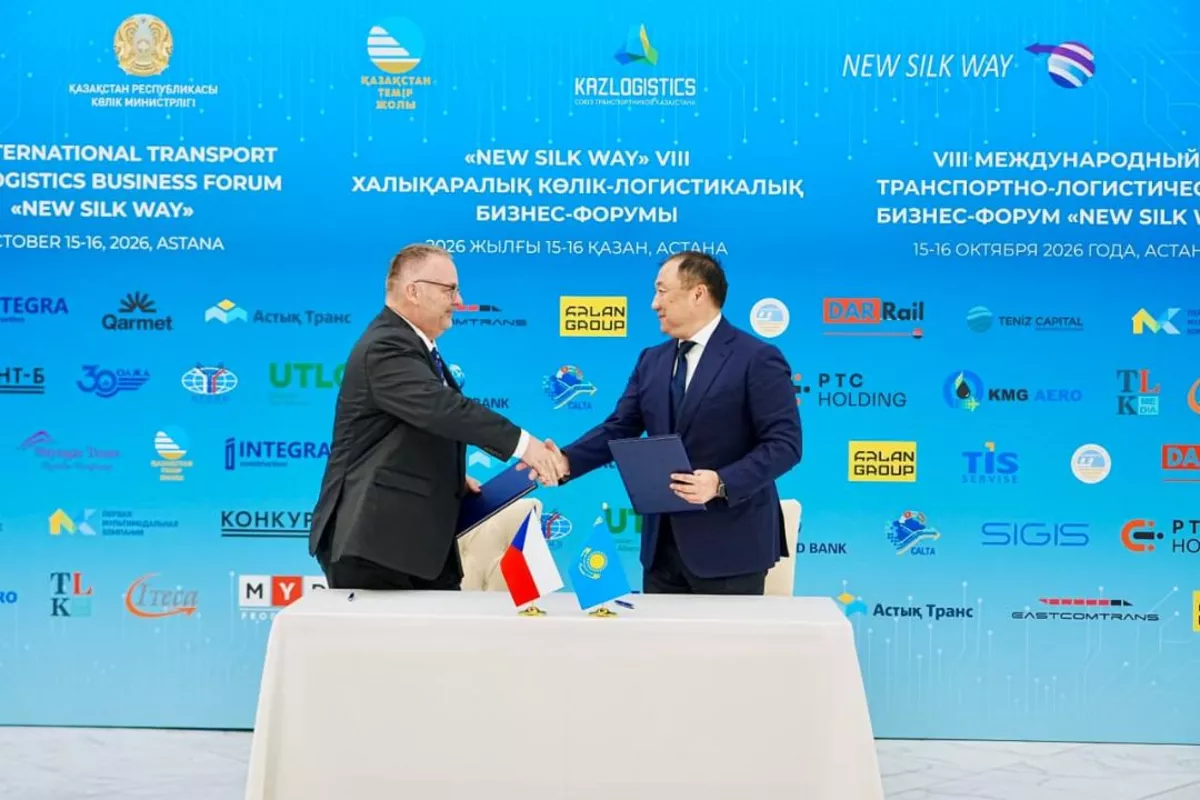 Kazakhstan and Czech Republic Sign Transport Cooperation Memorandum