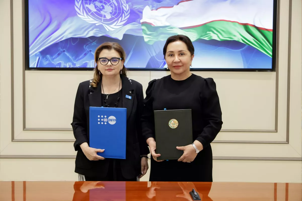Uzbekistan’s Senate Inks Cooperation Program with UN Population Fund