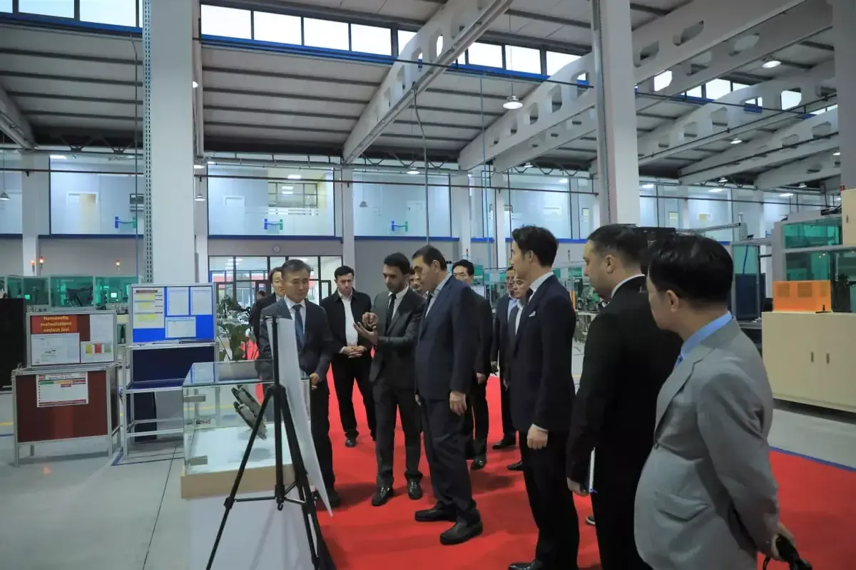 South Korean Company Opens $30 Million Auto Parts Plant in Uzbekistan