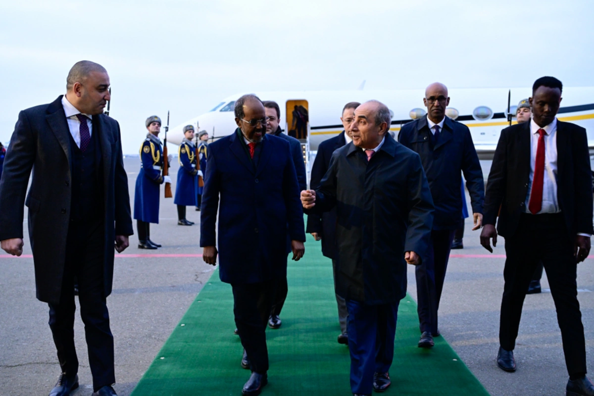 Somalia's President Arrives in Azerbaijan for Official Visit